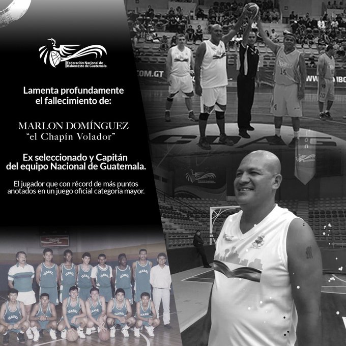 Luto en el baloncesto: Adiós “Chapín Volador”