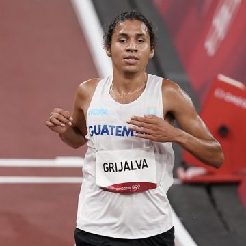 Grijalva, el ‘dreamer’ guatemalteco, impuso récord centroamericano en Tokio 2020