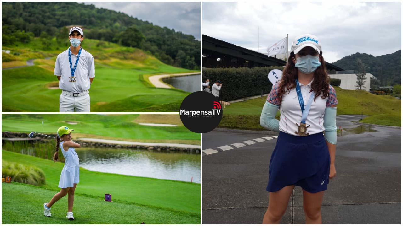 Estrada y Palacios destacan en el Ranking Nacional de Golf