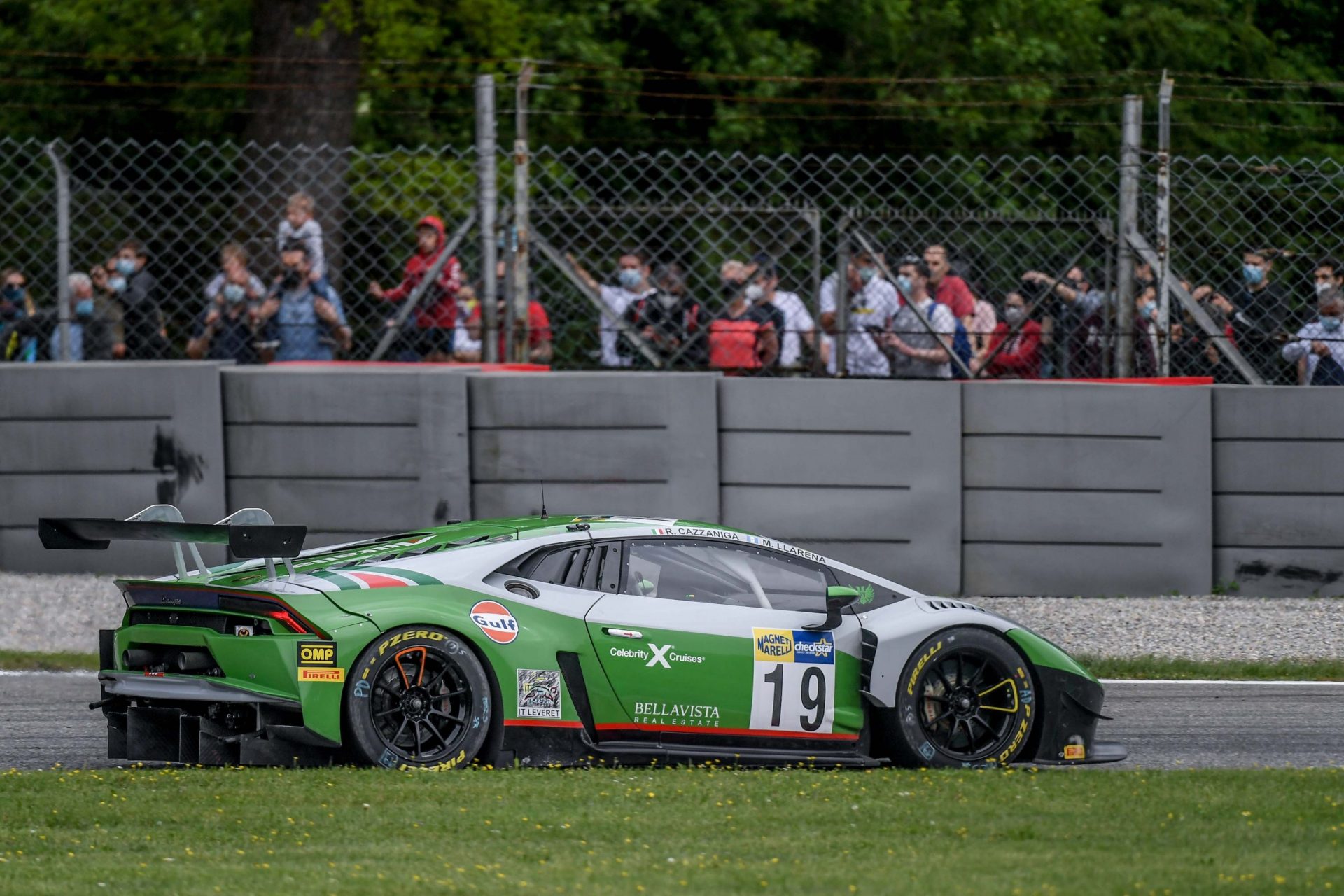 Llarena competirá en el mítico autódromo de Italia