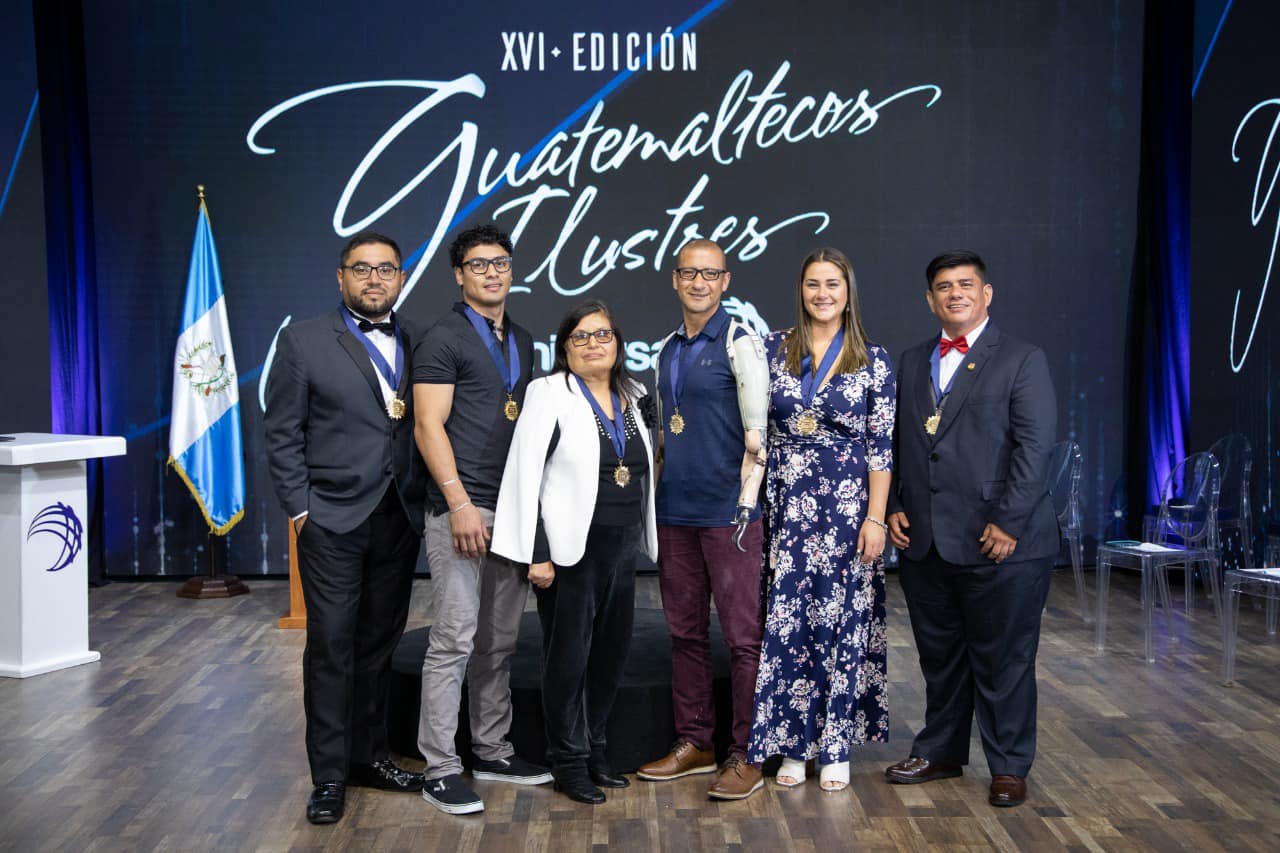 Martínez y Pérez destacan en Guatemaltecos Ilustres 2021