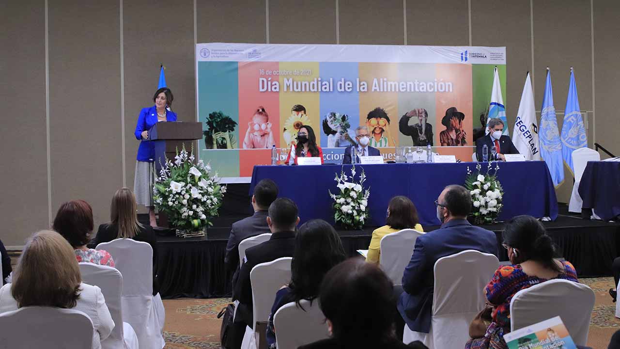 Definen estrategias en el marco del día Mundial de la Alimentación