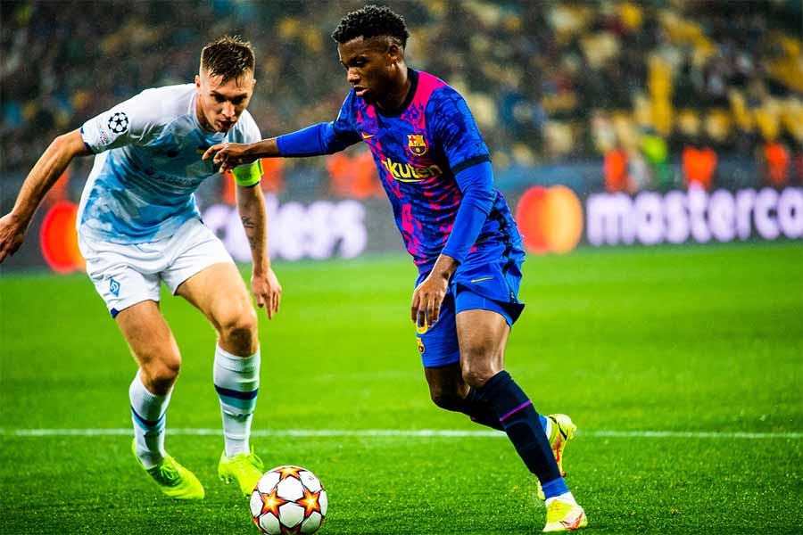 Fati, el héroe del Barcelona ante el Dinamo