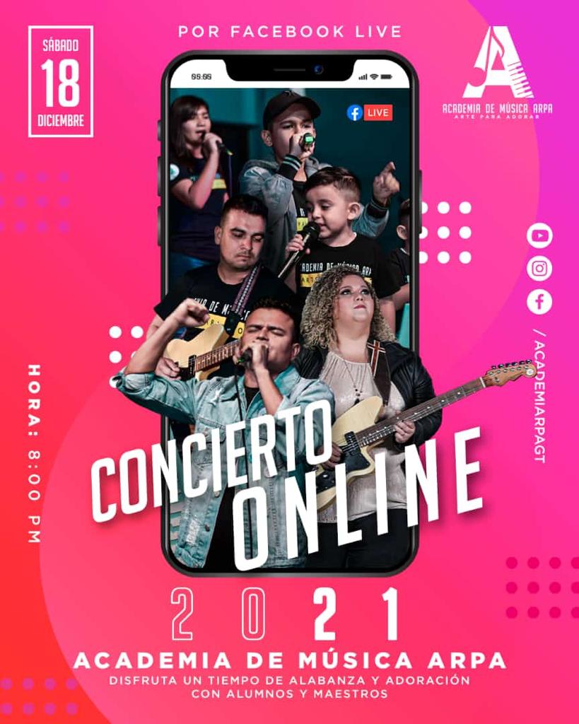 Concierto online: Arte para adorar, dónde y cuándo verlo