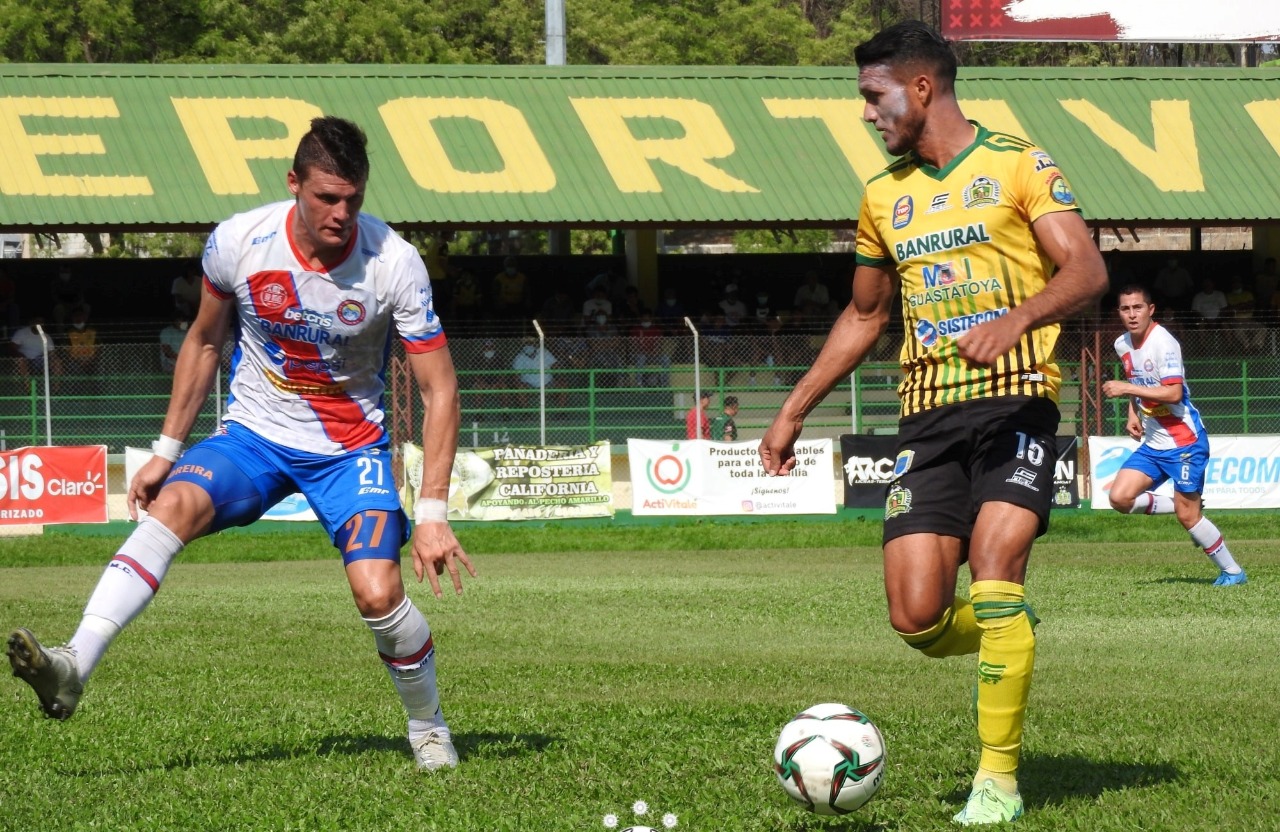 Lluvia de goles en jornada sabatina en la Liga Nacional