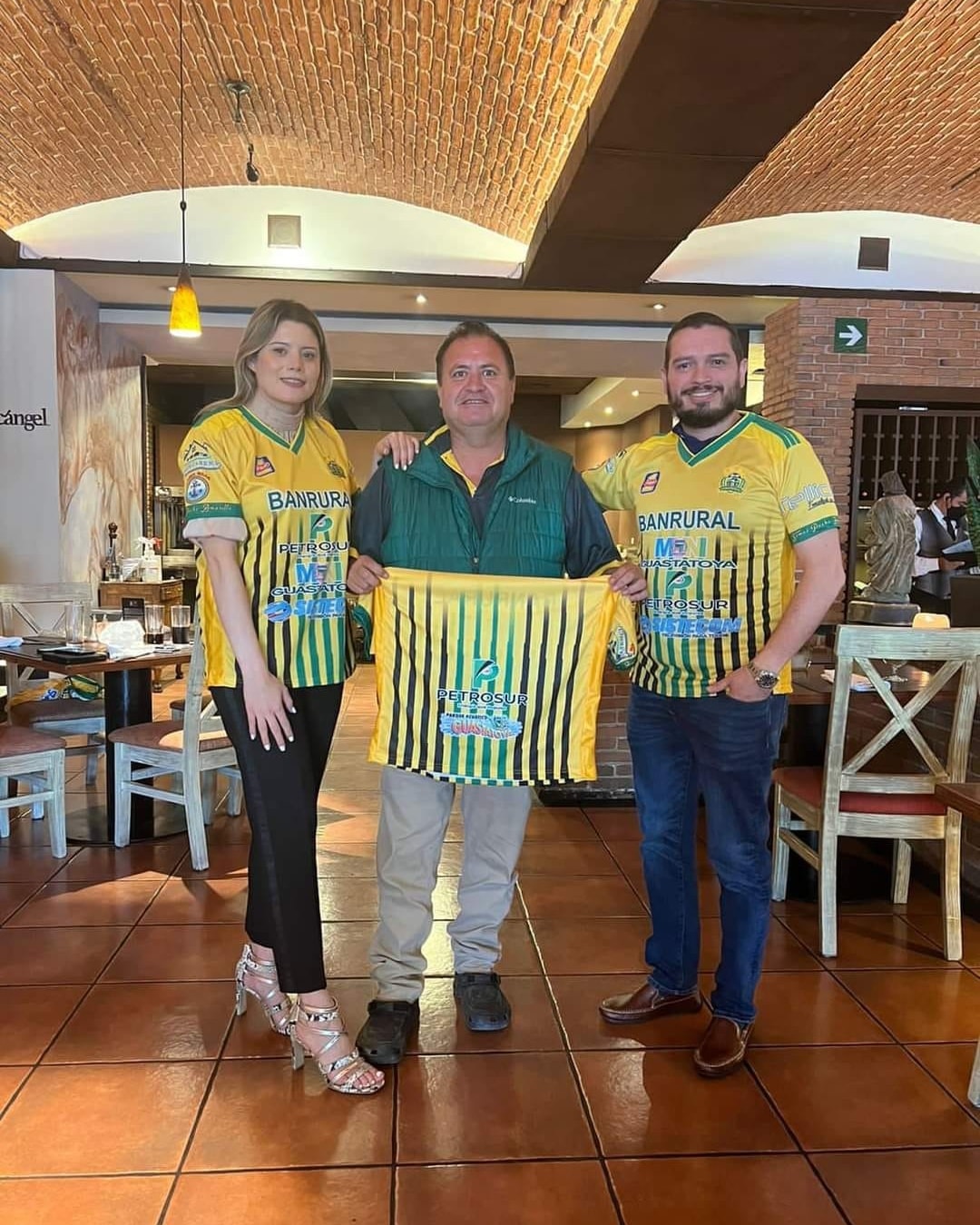 Guastatoya presenta un nuevo patrocinador