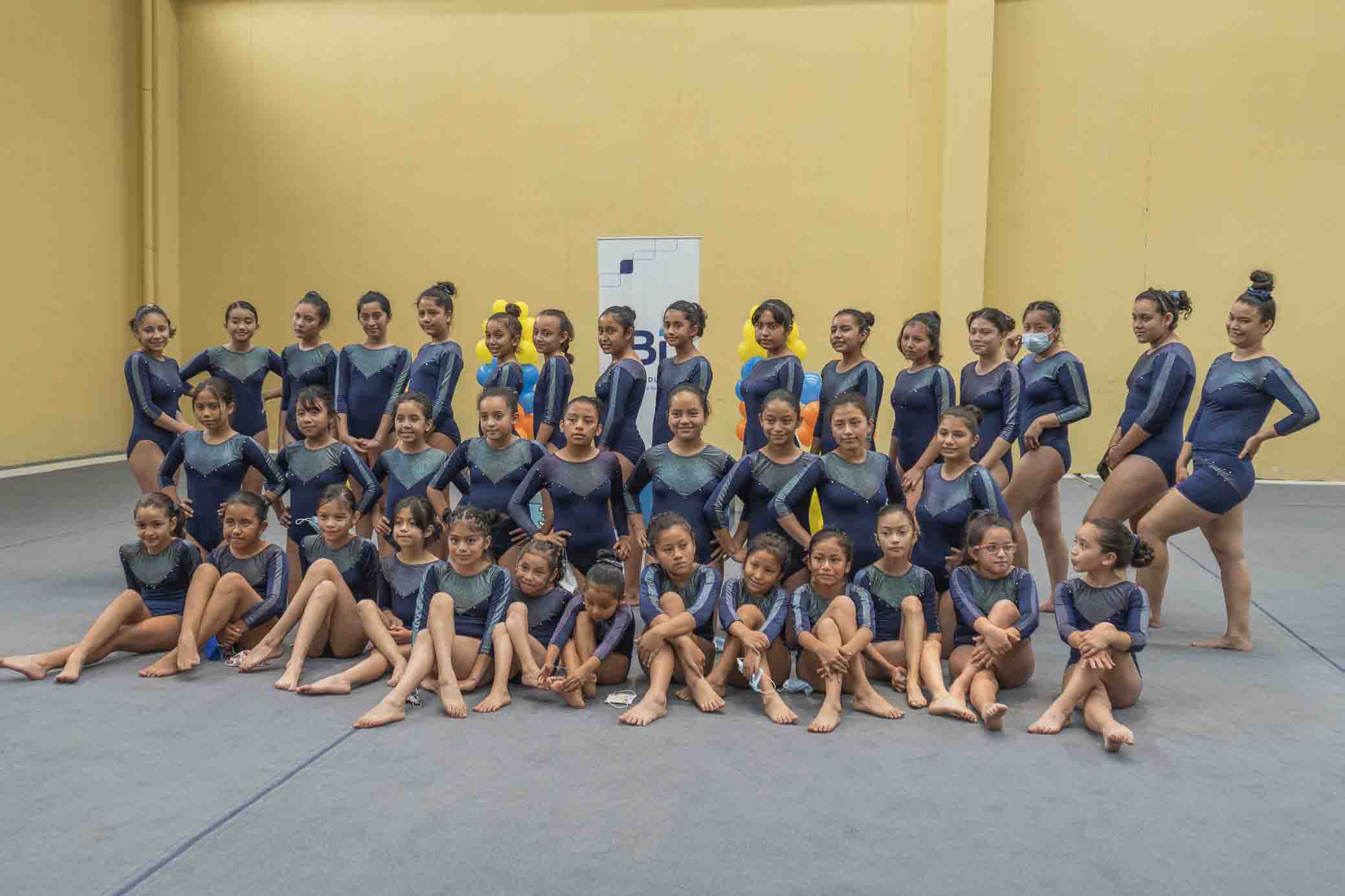 Masiva participación en el Festival de Gimnasia