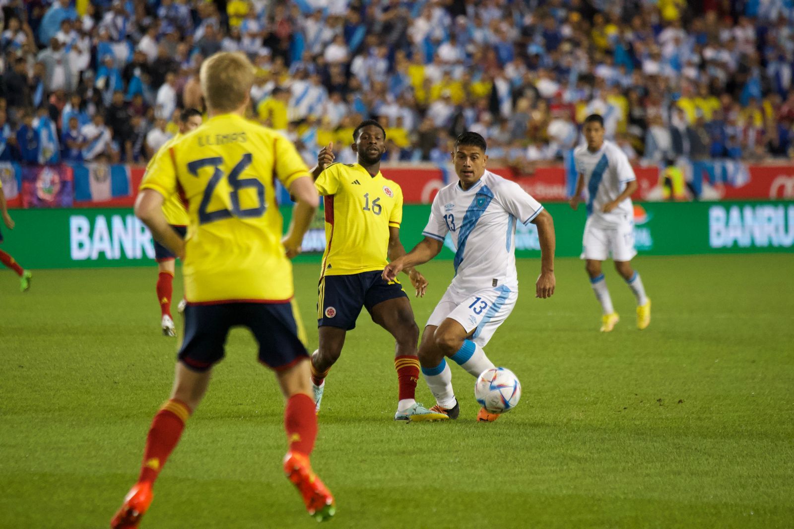 Guatemala cae ante Colombia en amistoso internacional