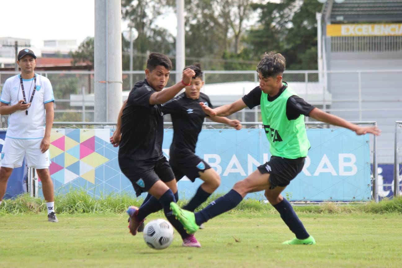 La Sub-17 de Guatemala tendrá partidos de preparación antes del Premundial