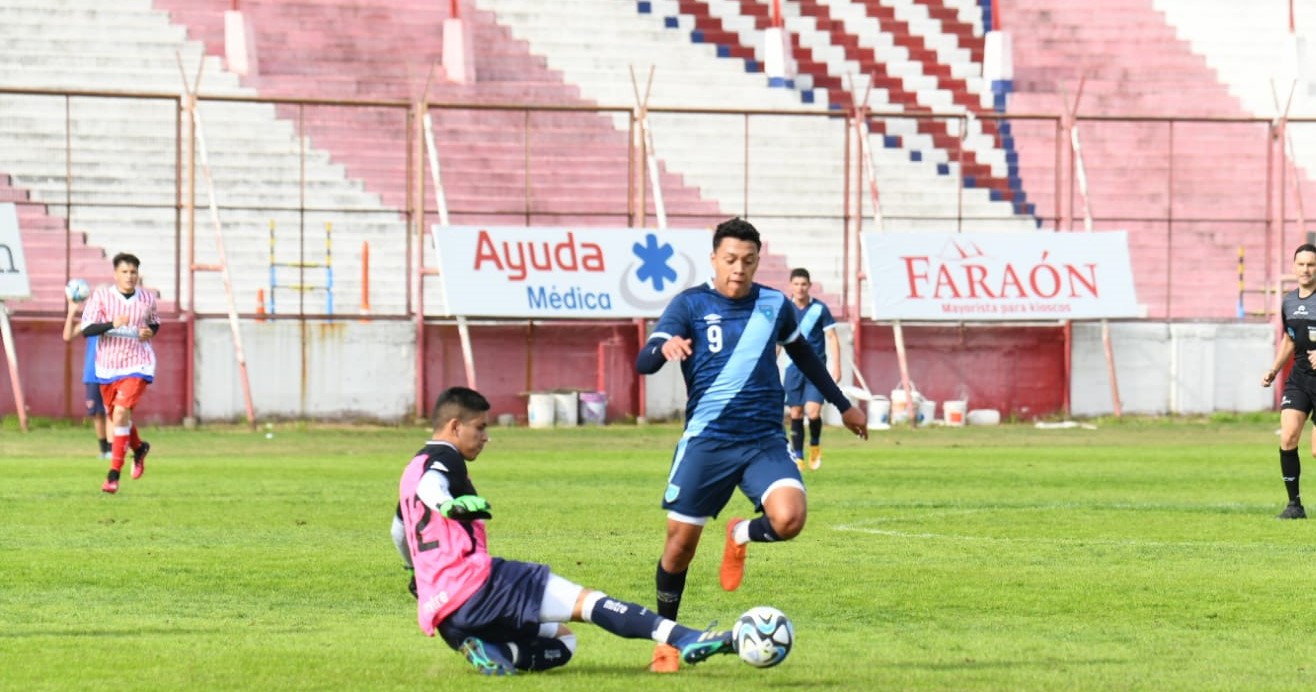Con una victoria, Guatemala cierra la gira previo al Mundial Sub-20