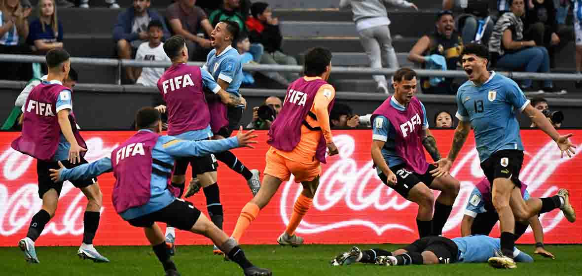 Uruguay se clasifica a la tercera final de la Copa del Mundo Sub-20