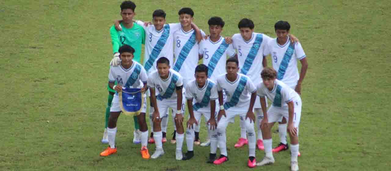 Guatemala complica su pase a la siguiente ronda en el Sub-15 de Concacaf