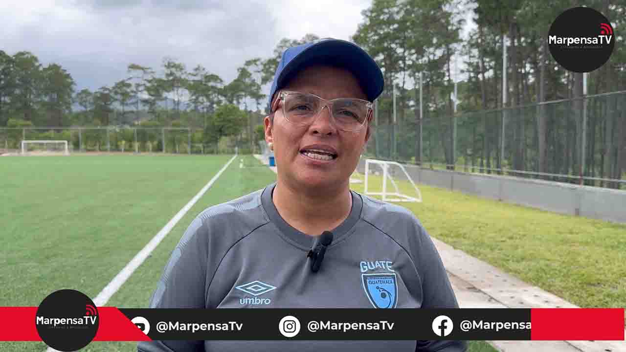 La entrenadora Karla Alemán ve con optimismo el avance de la Selección de Guatemala