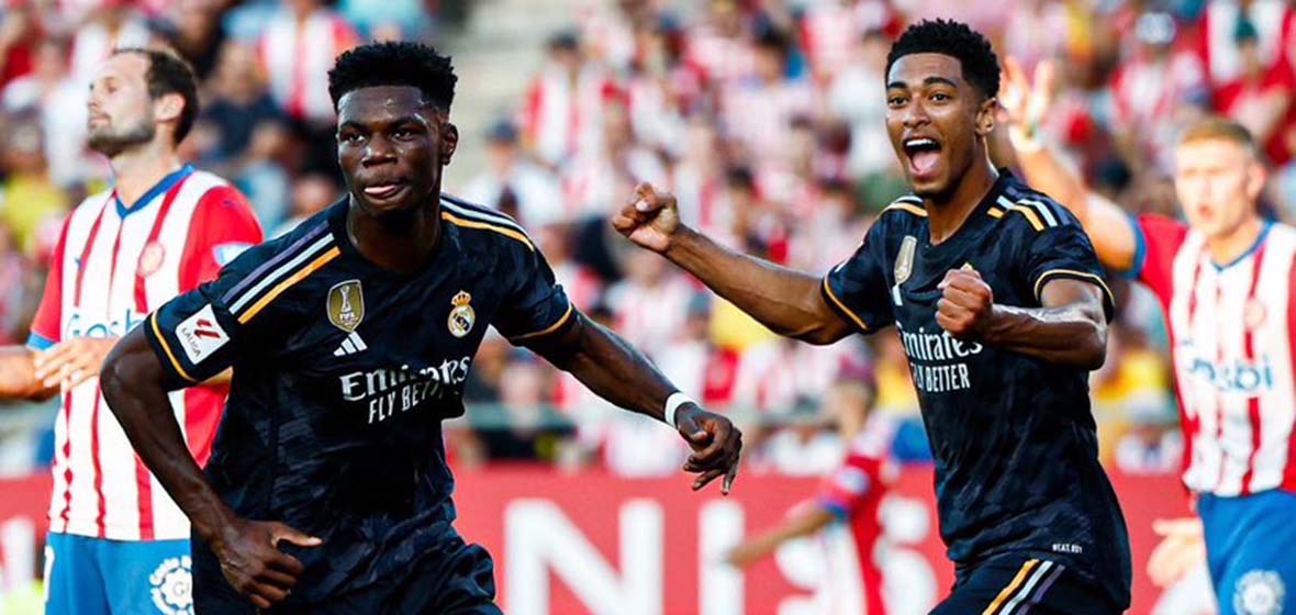 El Real Madrid golea al Girona, previo al juego ante el Napoli