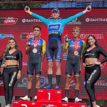 Sorpresiva victoria europea en el inicio de la Vuelta a Guatemala