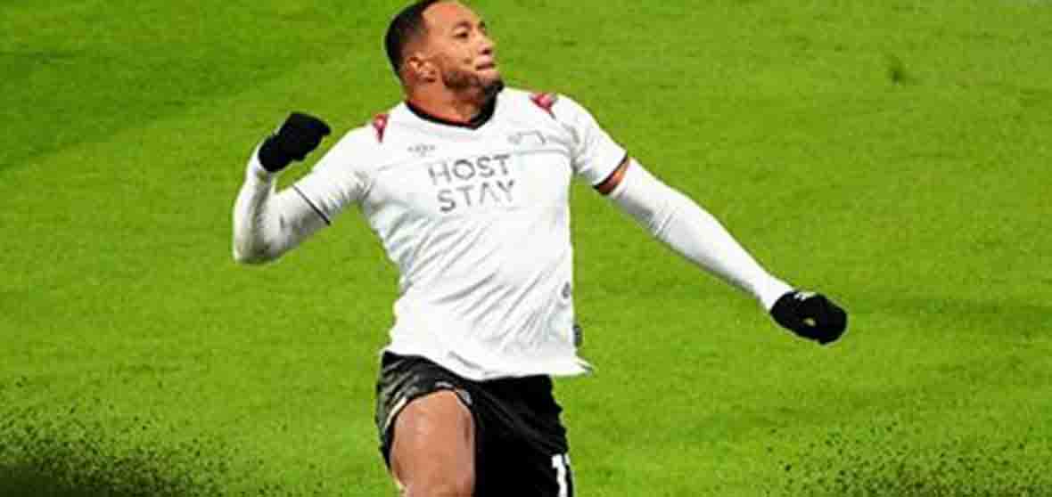 Nathaniel Méndez-Laing es figura con el Derby County en Inglaterra