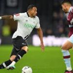 Nathaniel Méndez-Laing es figura con el Derby County en Inglaterra