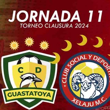 Guastatoya y Xelajú MC sin margen de error en la fecha 11 del Clausura