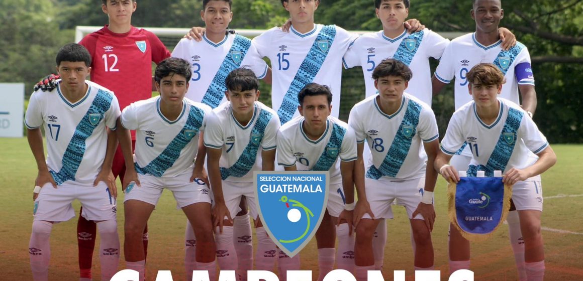 Guatemala, campeona del Uncaf Sub-16 en Costa Rica