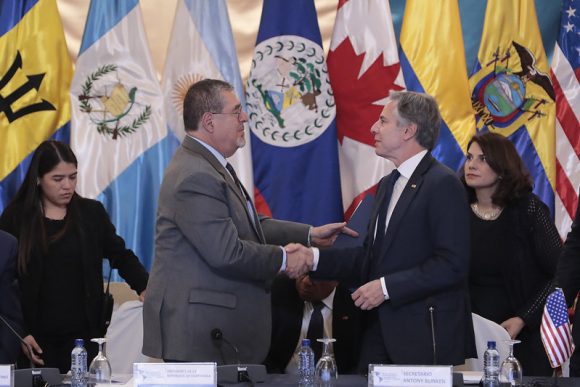 Presidente Arévalo se manifiesta en la Declaración de Los Ángeles sobre Migración y Protección 2024