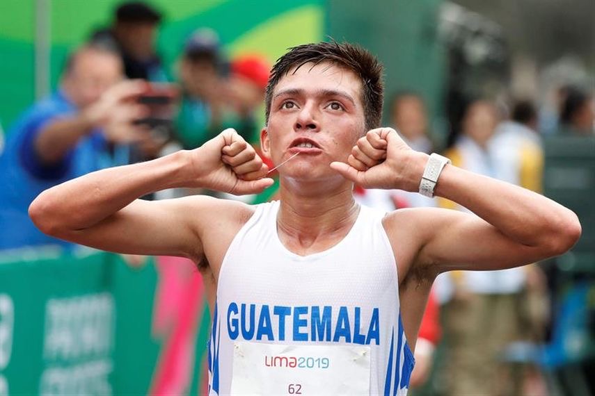 José Alejandro Barrondo, el primero en plantar la bandera en París 2024