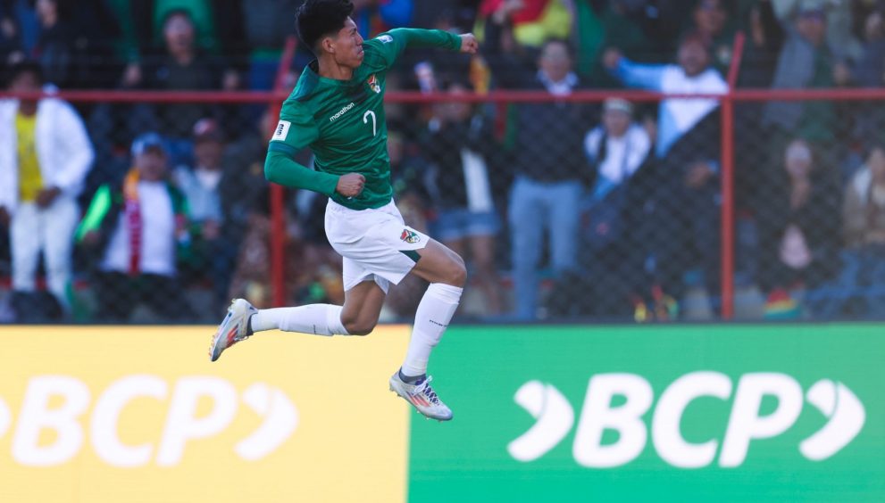 Bolivia se impone 1-0 a Colombia y sueña con el Mundial del 2026