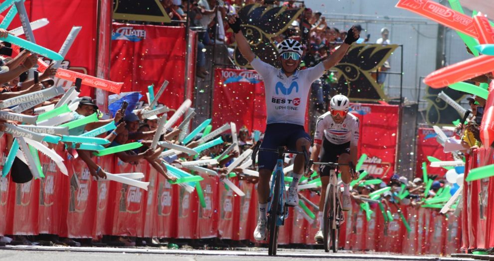 Ecuatoriano Byron Guamá gana la tercera etapa de la Vuelta a Guatemala 2024