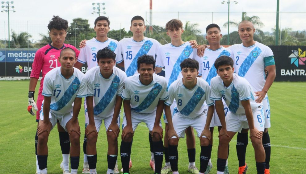 Guatemala con altas posibilidades de clasificar al Mundial Sub-17 de Catar 2025