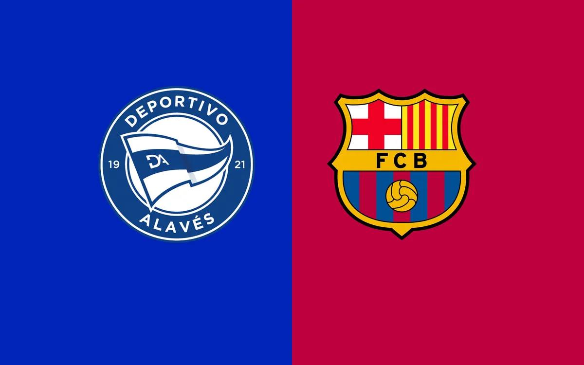 Robert Lewandowski anota un triplete para el triunfo del Barcelona ante el Alavés