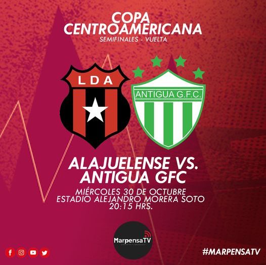 Antigua GFC buscará dar el campanazo ante Alajuelense