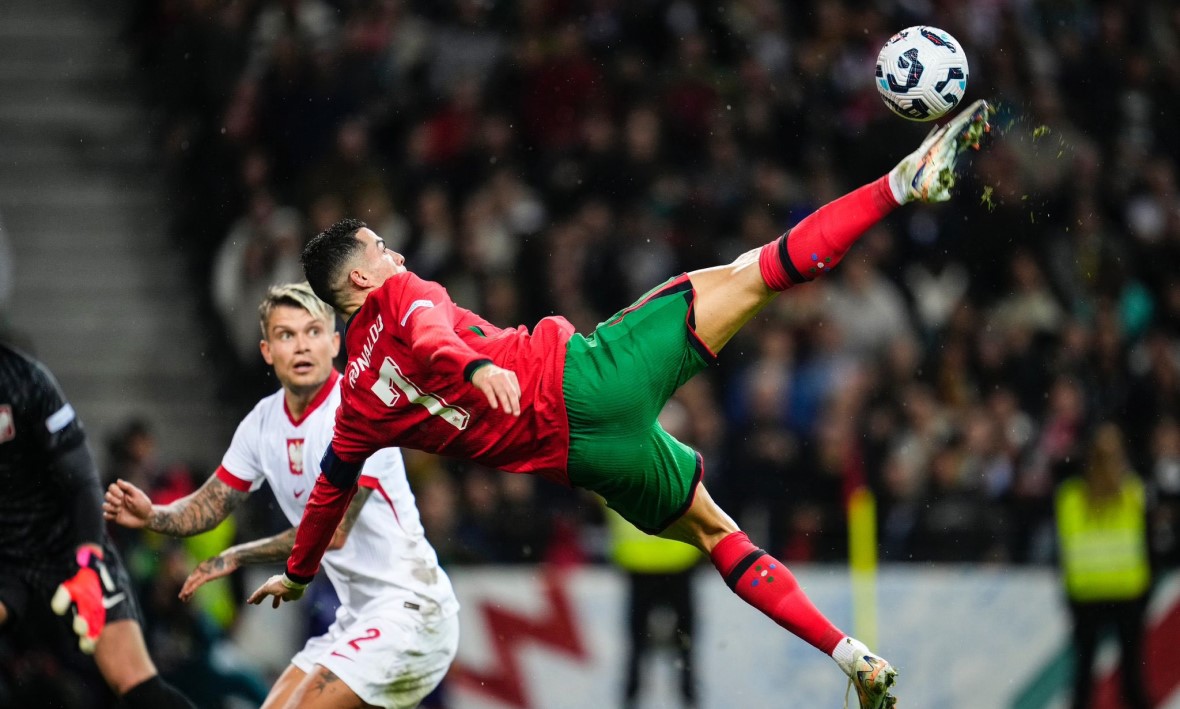 Cristino Ronaldo, marca un doblete y guía a Portugal a goleada sobre Polonia