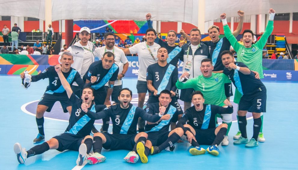 Futsal: Guatemala, con importante triunfo ante Colombia y asegura medalla en los Bolivarianos