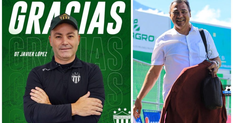 Oficial: Javier López no seguirá en Antigua para el Torneo Clausura 2024