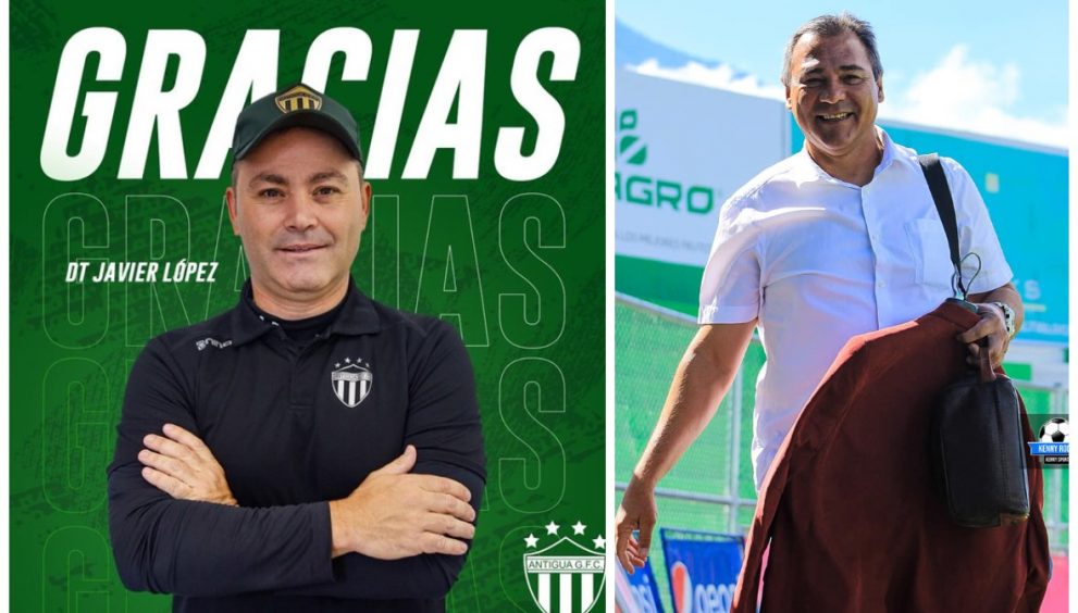 Oficial: Javier López no seguirá en Antigua para el Torneo Clausura 2024