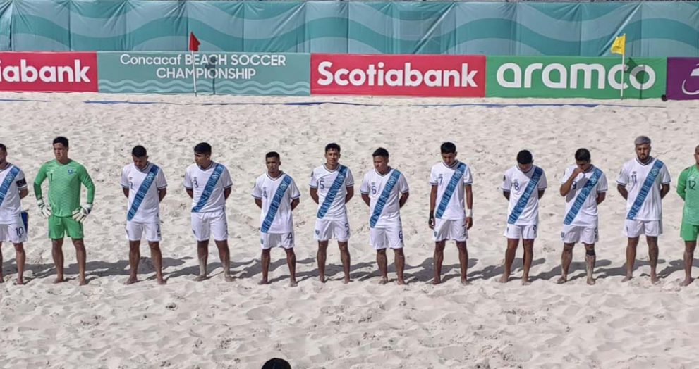 Guatemala triunfa ante México en Premundial de Fútbol Playa