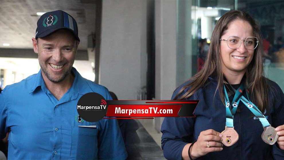 Adriana Ruano y Jean Pierre Brol en Guatemala luego de histórica participación en la Copa Mundial [VIDEO]