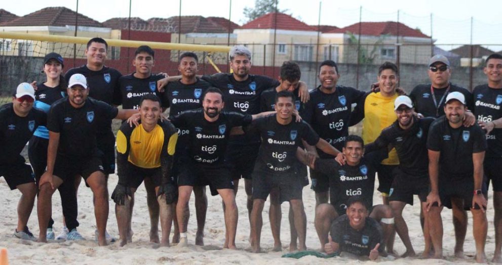 La Selección de Guatemala de fútbol playa enfrentará a Chile previo al Mundial