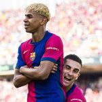 Victoria del Barcelona ante el Real Madrid en el Clásico de España