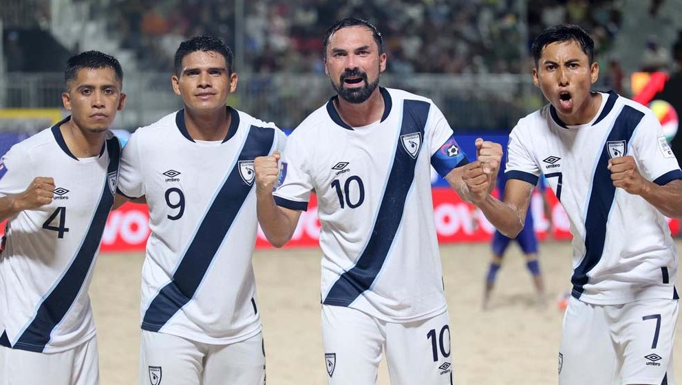 Guatemala vence a Seychelles en su primera victoria en un Mundial de fútbol playa