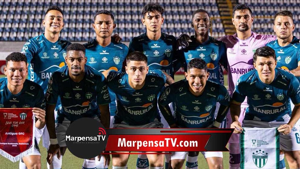 Antigua GFC, el líder de los clubes guatemaltecos en la primera fecha de la Copa Centroamericana