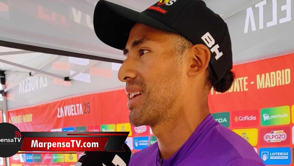 Sergio Chumil completa con éxito la etapa de mayor recorrido en la Vuelta a España