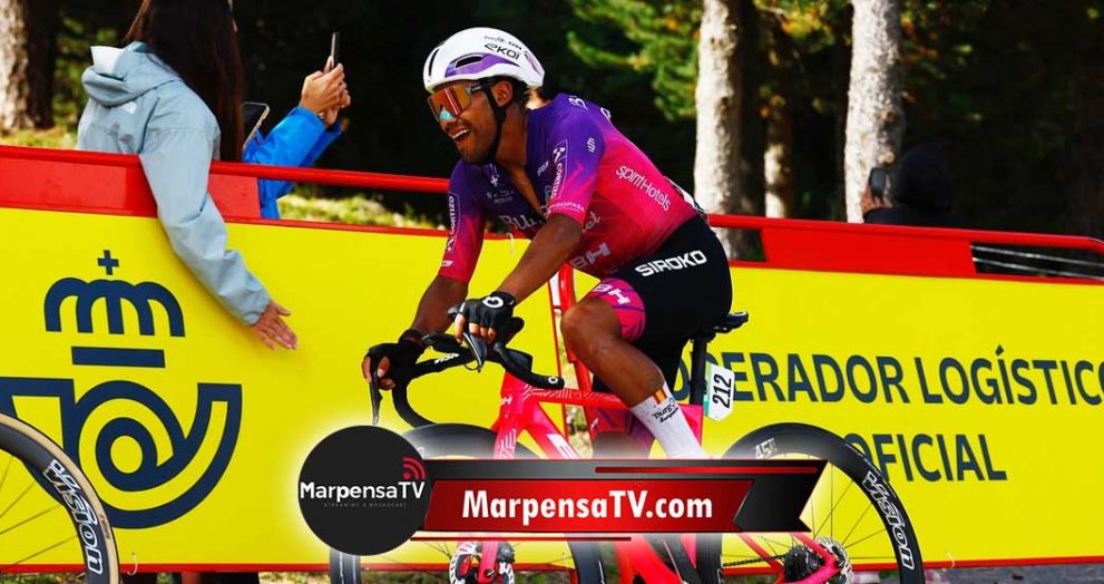 Sergio Chumil en la élite del ciclismo internacional en siete etapa de la Vuelta a España