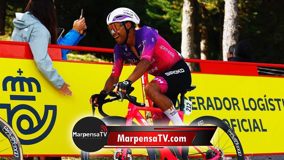 Sergio Chumil en la élite del ciclismo internacional en siete etapa de la Vuelta a España