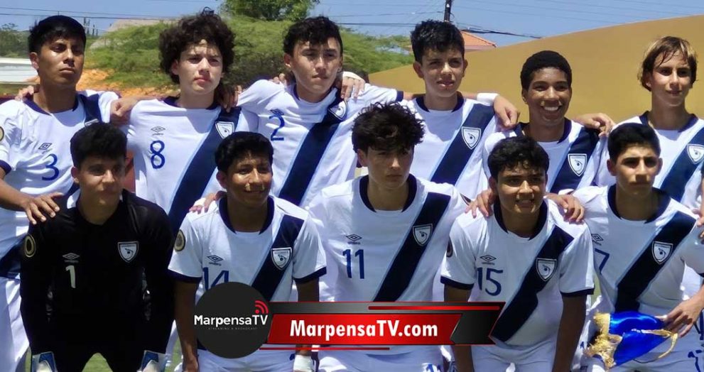 Guatemala golea en el inicio del Campeonato Sub-15 de la Concacaf