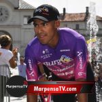 Sergio Chumil completa la primera etapa de la Vuelta a España 2025