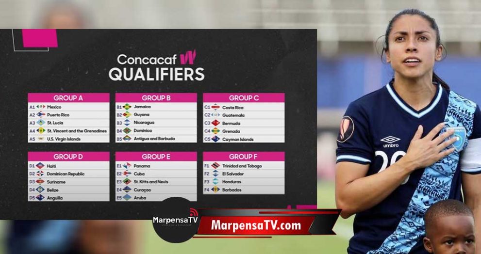 Los rivales de la Selección femenil de Guatemala en el clasificatorio a la Copa del Mundo