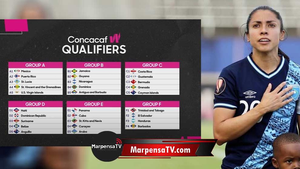 Los rivales de la Selección femenil de Guatemala en el clasificatorio a la Copa del Mundo