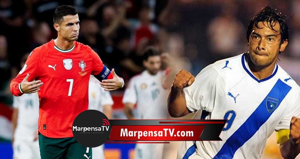 Cristiano Ronaldo iguala a Carlos Ruiz en el récord de goles en eliminatorias mundialistas