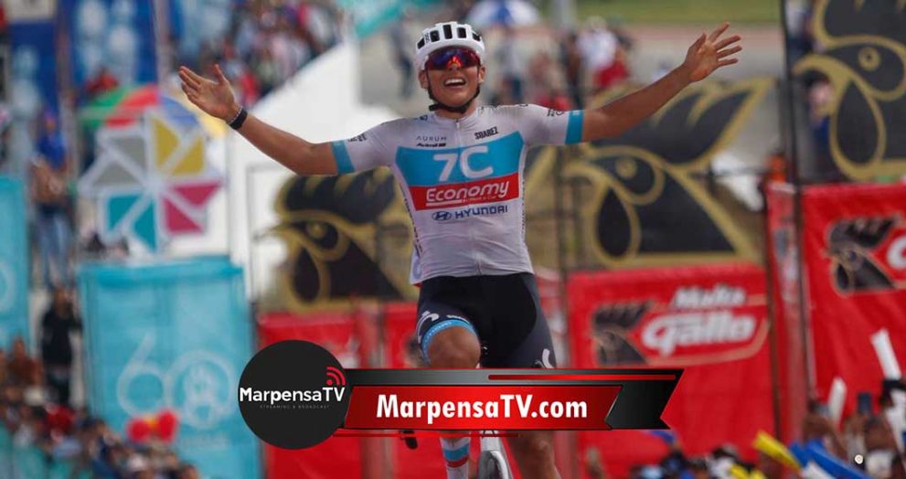 Costarricense Sebastián Calderón gana la segunda etapa de la Vuelta Ciclística a Guatemala