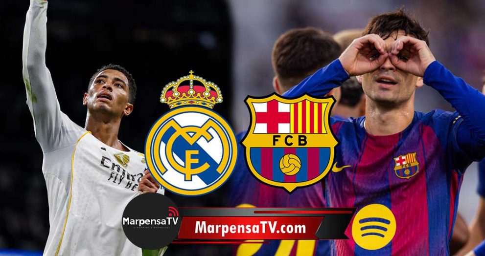 Real Madrid y Barcelona disputarán el primer clásico de la temporada